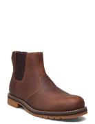 Mid Chelsea Boot Støvletter Chelsea Boot Brown Timberland