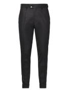 Denz Turn Up Trousers Bottoms Trousers Formal Black Oscar Jacobson