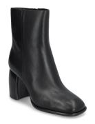 Maude Bootie Shoes Boots Ankle Boots Ankle Boots With Heel Black Micha...