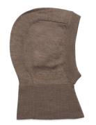 Baby Extra Fine Balaclava Accessories Headwear Balaclava Beige FUB