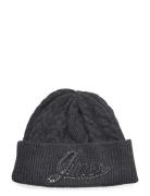 Roselyn Beanie Swtr Accessories Headwear Beanies Grey GUESS Jeans