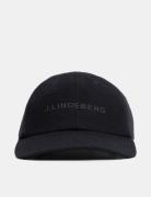 Elijah Flat Wool Logo Cap Accessories Headwear Caps Black J. Lindeberg