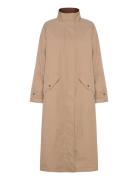 Frolli Ja 2 Trench Coat Kåpe Beige Fransa