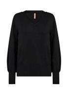 Sc-Dollie Tops Knitwear Jumpers Black Soyaconcept