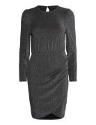 Onlrich L/S Glitter Dress Jrs Kort Kjole Black ONLY