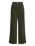 Mini Cord Cargo Pants Bottoms Trousers Cargo Pants Green Mads Nørgaard