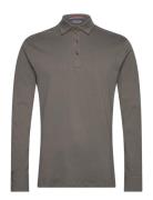 Fiere Ora Ls Polo M Tops Polos Long-sleeved Grey SNOOT