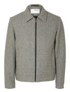 Slhnew Filip Jkt Noos Tynn Jakke Grey Selected Homme