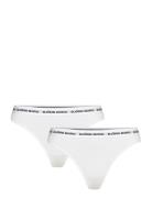 Core Logo Thong 2P Stringtruse Undertøy White Björn Borg