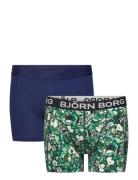 Core Boxer 2P Night & Underwear Underwear Underpants Navy Björn Borg