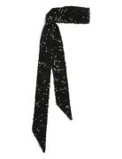 Pckam Long Sequins Scarf Accessories Scarves Lightweight Scarves Black...