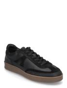 Liga - Black Leather Lave Sneakers Black Garment Project