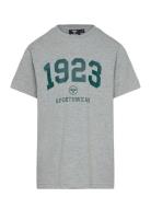 Hmlnipps T-Shirt S/S Tops T-shirts Short-sleeved Grey Hummel