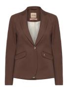 Mmblake Night Blazer Blazers Single Breasted Blazers Brown MOS MOSH