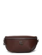 Leather Marcy Belt Bag Rumpetaske Veske Brown Lauren Ralph Lauren