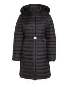 Lw Padded Smocking Knee Coat Fôret Kåpe Black Calvin Klein