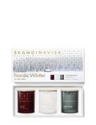 Nordic Winter Seasonal Giftset Duftlys Multi/patterned Skandinavisk