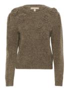 Cuosa Pullover Tops Knitwear Jumpers Brown Culture