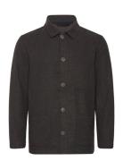 Oscar J Raw Tops Overshirts Brown Gabba