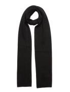 Signature Pony Wool Scarf Accessories Scarves Winter Scarves Black Pol...