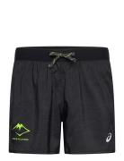 Fujitrail All Over Print 5In Short Sport Shorts Sport Shorts Black Asi...