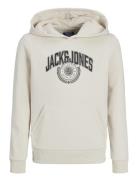 Jjkam Varsity Branding Sweat Hood Jnr Tops Sweat-shirts & Hoodies Hood...