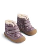 Winterboot Daxi Tex Vinterstøvletter Med Borrelås Purple Wheat