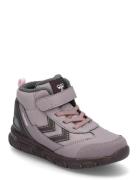 Crosslite Winter Mid Infant Høye Sneakers Purple Hummel