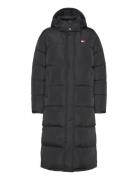 Tjw Alaska Long Puffer Ext Fôret Kåpe Black Tommy Jeans