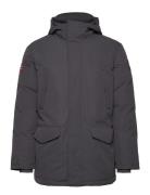 Cornier Long Jacket Ullfrakk Frakk Grey Napapijri