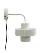 Stoke Væglampe Kit Hvid Home Lighting Lamps Wall Lamps White Dyberg La...