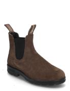 Bl 2410 Elastic Sided Boot Støvletter Chelsea Boot Brown Blundst