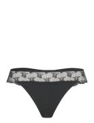 Idylle - Tanga Lingerie Panties Brazilian Panties Black Etam