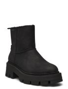 Women Boots Shoes Boots Ankle Boots Ankle Boots Flat Heel Black Tamari...