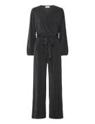 Fqglitto-Jumpsuit Bottoms Jumpsuits Black FREE/QUENT