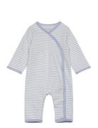 Jumpsuit Y/D Stripe Langermet Bodysuit Blue Fixoni