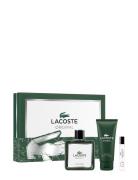 Original Xmas Set Edp60 + Sg100 Parfyme Eau De Parfum Nude Lacoste Fra...