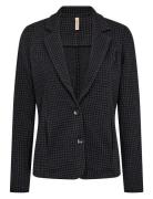 Sc-Isobel Blazers Single Breasted Blazers Black Soyaconcept