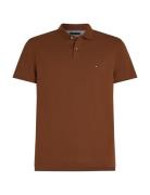 1985 Regular Polo Tops Polos Short-sleeved Brown Tommy Hilfiger