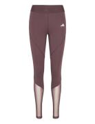 Hyglm 1/1 L Sport Running-training Tights Brown Adidas Performance