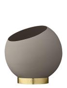 Globe Flowerpot Home Decoration Flower Pots Grey AYTM