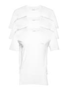 T-Shirt Rn 3P Co Tops T-shirts Short-sleeved White BOSS