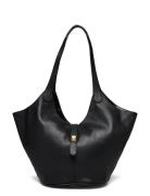 Soft Bucket Midi Bag Shopper Veske Black Gina Tricot