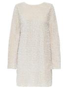 Onlanika Sequins Ls Bow Dress Wvn Kort Kjole White ONLY