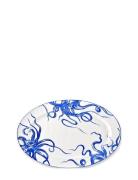 Seafruit Oval Plate Home Tableware Plates Dinner Plates Blue Familiann...