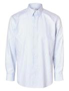 Slhregsoho-Eric Stripe Shirt Ls Tops Shirts Business White Selected Ho...