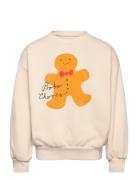 Gingerbread Sweatshirt Tops Sweat-shirts & Hoodies Sweat-shirts Cream ...