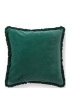 Organic Cotton Velvet Fringe Pillow Cover Home Textiles Bedtextiles Pi...