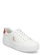 Bold Vulc Flatf Low Lth Ml Lave Sneakers White Calvin Klein