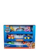 Paw Patrol Pup Squad Racer 6 Giftpack Toys Playsets & Action Figures P...